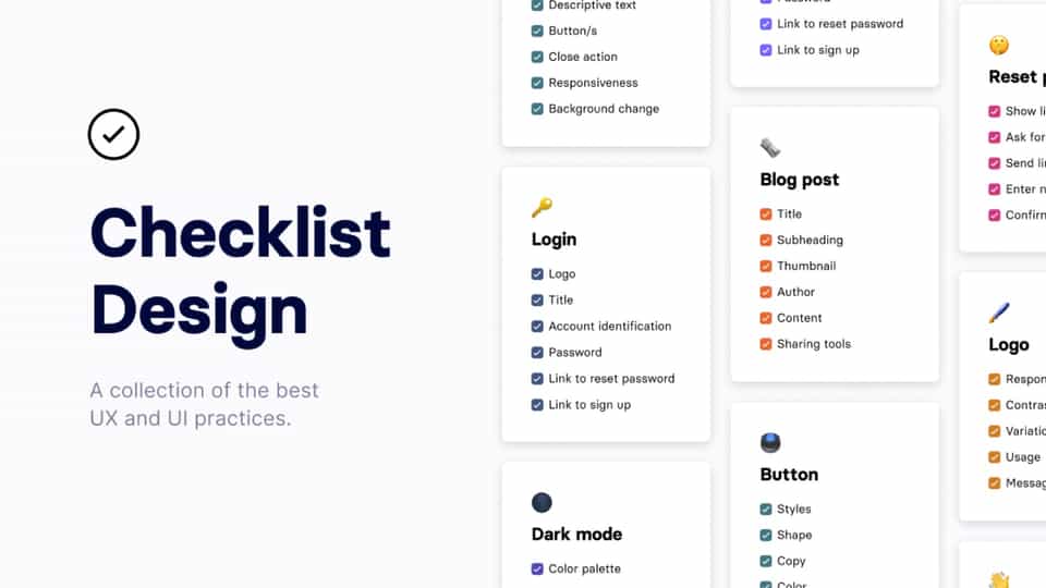 Checklist Design