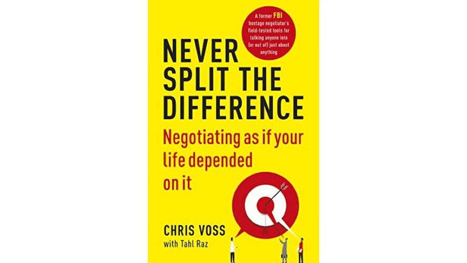 Never Split the Difference book cover